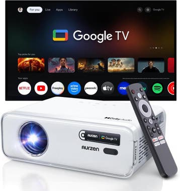Aurzen Eazze D1G Smart Beamer: Ideaal voor het gezin! Str..., Verzenden, Gebruikt
