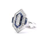 Zonder minimumprijs - Ring Platina - 1.50ct. tw. Diamant