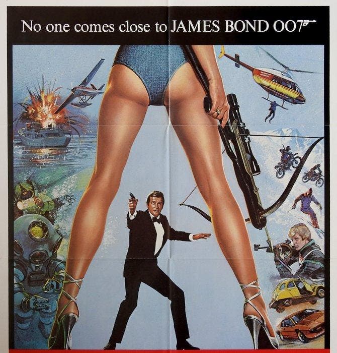 James Bond 007 - Roger Moore - For Your Eyes Only - US, Verzamelen, Film en Tv