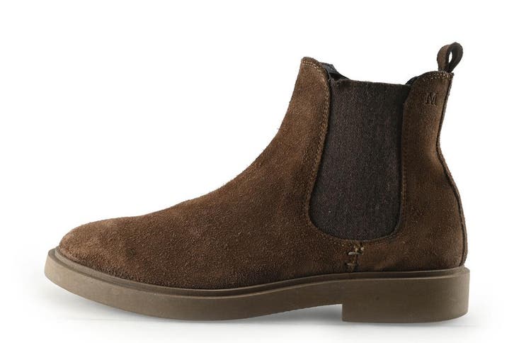 Manfield Chelsea boots in maat 42 Bruin, Kleding | Heren, Schoenen, Bruin, Gedragen, Boots, Verzenden