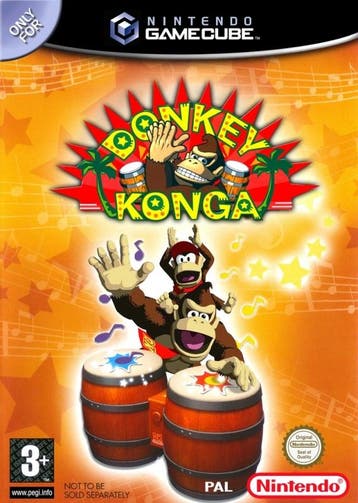 Donkey Konga (software only) (Nintendo Gamecube tweedehands), Ophalen of Verzenden, Nieuw