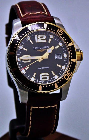 Longines - Hydroconquest - Ref. L3.640.3, 300m Rotating