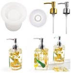 Siliconenmal Zeepdispenser rond Epoxy resin 16 cm per stuk
