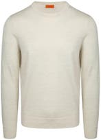Suitable Merino Pullover Ecru maat Maat 52/54 (L) Heren, Maat 52/54 (L), Verzenden, Wit, Nieuw