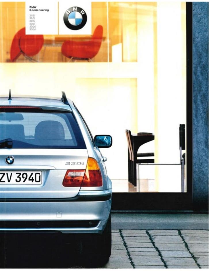 2001 BMW 3 SERIE TOURING BROCHURE NEDERLANDS, Livres, Autos | Brochures & Magazines
