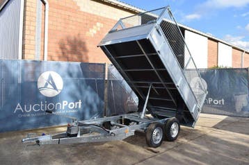 Veiling: Aanhangwagen Kipper BW Trailer 750kg 250x150x100cm, Ophalen, Nieuw