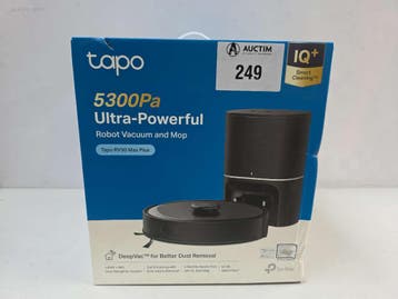 Robotstofzuiger met dweilfunctie Tapo 5300Pa, Nieuw