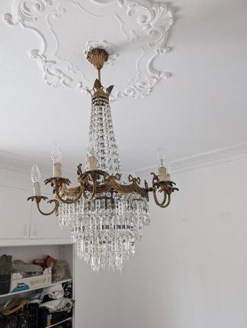 Kroonluchter - Kristal - Impero 14 lampen