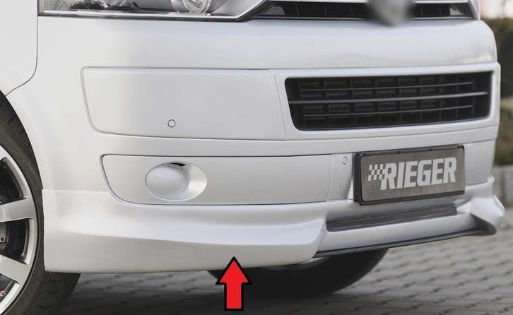 Front Spoiler lip voor Volkswagen Transporter T5, Auto diversen, Tuning en Styling, Ophalen of Verzenden