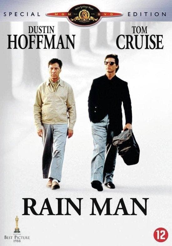 Rain Man op DVD, Cd's en Dvd's, Dvd's | Drama, Nieuw in verpakking, Verzenden