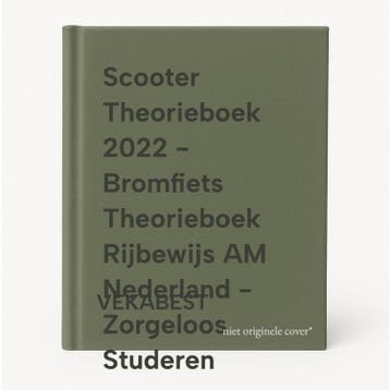 Scooter Theorieboek 2022 - Bromfiets Theorieboek Rijbewijs, Verzenden, Gelezen, VEKABEST