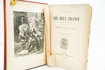 M. De Lescure / F. Méaulle - Les Deux France - 1889, Antiek en Kunst