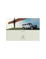 2004 MERCEDES BENZ G KLASSE HARDCOVER BROCHURE FRANS, Boeken, Nieuw
