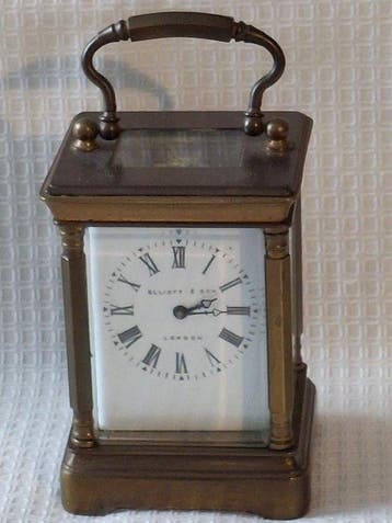Réveil de voyage - Elliot and Sonn London - Antique Cuivre -