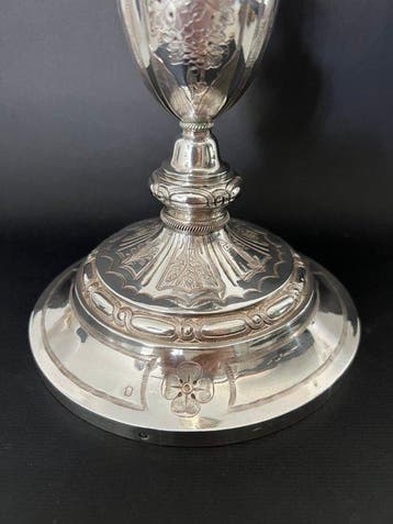 Étienne-Auguste Genty - Kelk - Vermeille, .950 zilver -