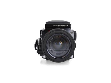 Zenza Bronica ETR-C + 75mm F/2.8 - 1 jaar garantie, Ophalen of Verzenden, Zo goed als nieuw