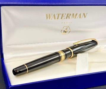 Waterman - Charleston Black - Stylo à plume