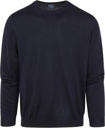 Olymp Trui O-Hals Wol Donkerblauw maat Maat 52/54 (L) Heren, Nieuw, OLYMP, Maat 52/54 (L), Verzenden