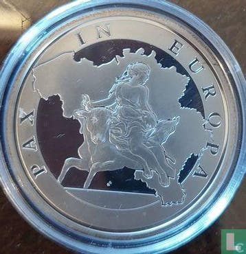 België 20 euro 2015 (PROOF) 70 years of peace in Europe, Postzegels en Munten, Munten | België, Verzenden, Losse munt, Goud