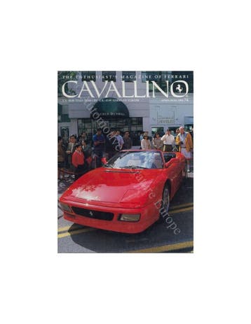 1993 FERRARI CAVALLINO MAGAZINE USA 74, Ophalen of Verzenden