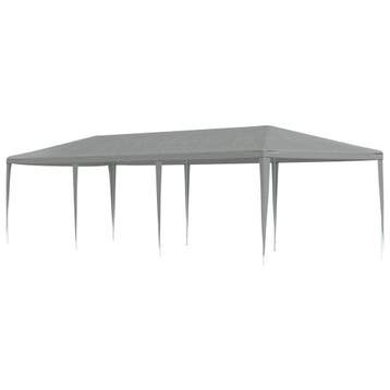 vidaXL Partytent Lichtgrijs 900 x 300 x 255 cm PE en staal, Verzenden