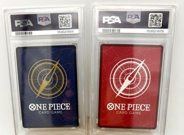 Bandai - 2 Graded card - One Piece - Monkey D. Luffy #001