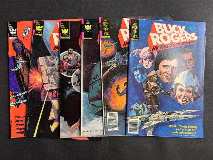 Various Titles 46x albi - Buck Rogers, Mandrake, Kull,, Livres, BD | Comics