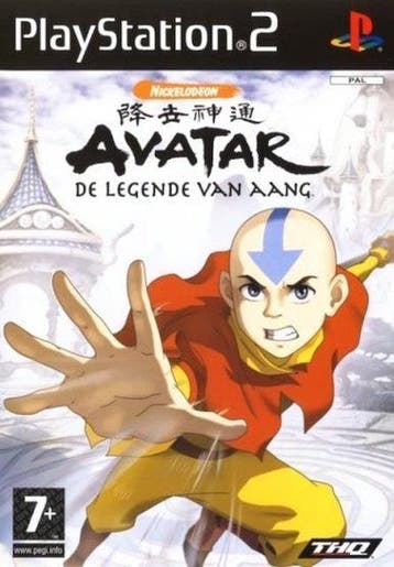 Avatar de Legende van Aang (PS2 Games), Games en Spelcomputers, Games | Sony PlayStation 2, Ophalen of Verzenden, Zo goed als nieuw