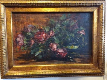 Mario Camporesi (1899-1980) - Vaso di rose