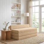 vidaXL Vouwbare Sofa Bed Groen Grijs 120 x 60 x 49 cm Stof, Verzenden, Nieuw