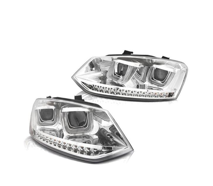 PHARES VOLKSWAGEN VW POLO 6R 09-14 DINAMIQUE DAYLIGHT FOND C, Autos : Pièces & Accessoires, Éclairage, Envoi