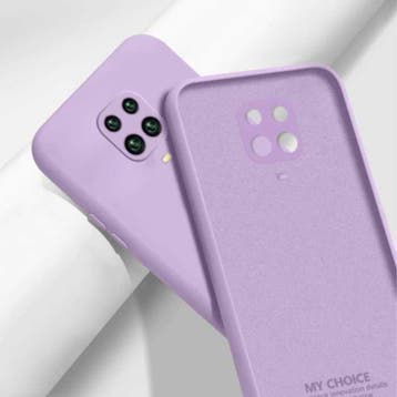 Xiaomi Redmi 9A Square Silicone Hoesje - Zachte Matte Case, Verzenden