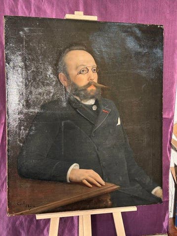 Carl Nys (1858-1942) - 25 jarig Jubileum van Rechter Gallet