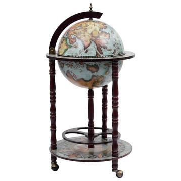 vidaXL Globebar eucalyptushout blauw, Verzenden