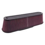 K&N Universeel filter - carbonvezel - ovale aansluiting van, Verzenden, Nieuw
