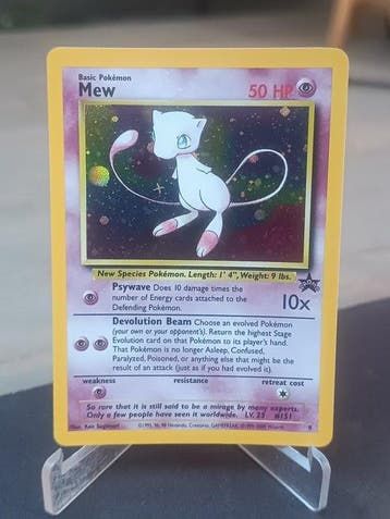 Pokémon - 1 Card - Mew - WOTC, Nieuw