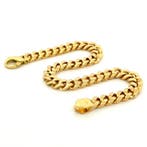 Vieri - Armband - Solid Cuban Link - 18 karaat Geel goud