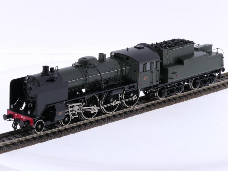 Schaal H0 Philotrain 74D stoomlocomotief serie 4000 van d..., Hobby & Loisirs créatifs, Trains miniatures | HO, Enlèvement ou Envoi