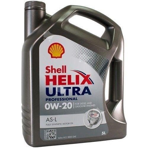 Shell Helix Ultra Professional ASL 0W20 5 Liter, Auto diversen, Onderhoudsmiddelen, Ophalen of Verzenden