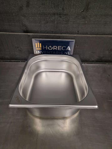 Gastronorm bak | 1/2 GN | 10 cm diep | RVS | horeca