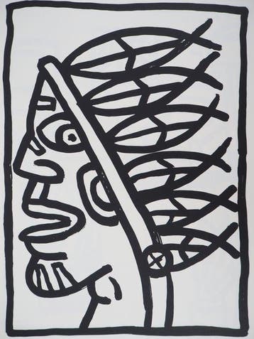 Robert Combas (1957) - Indien