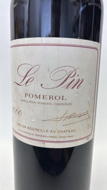 2000 Le Pin - Pomerol - 1 Bouteille (0,75 l)