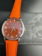 Hermann Stellar - Automatic Swiss Made - Aventurine Orange -, Handtassen en Accessoires, Horloges | Heren, Nieuw