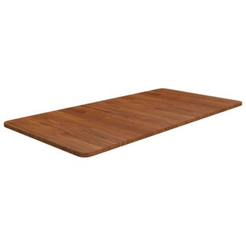 vidaXL Wastafelblad 100x50x1,5cm behandeld massief hout, Huis en Inrichting, Keuken | Keukenelementen, Verzenden, Nieuw