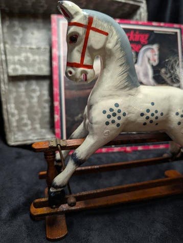 Authentic Models Holland - Speelgoed Rocking Horse A.D. 1880