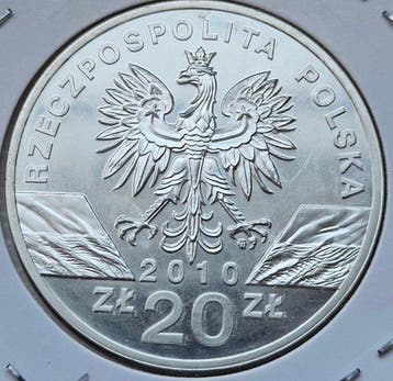 Polen. 20 Zlotych 2010 (Zonder minimumprijs), Postzegels en Munten