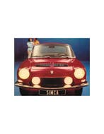 1968 SIMCA 1200 S COUPE BROCHURE NEDERLANDS, Ophalen of Verzenden, Nieuw