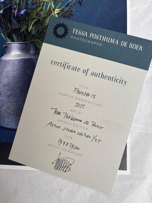 Tessa Posthuma de Boer - Flores #15, Antiquités & Art, Art | Objets design