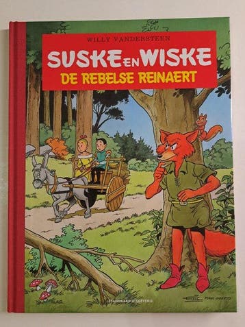 Suske en Wiske - De rebelse reinaert - luxe HC met linnen, Livres