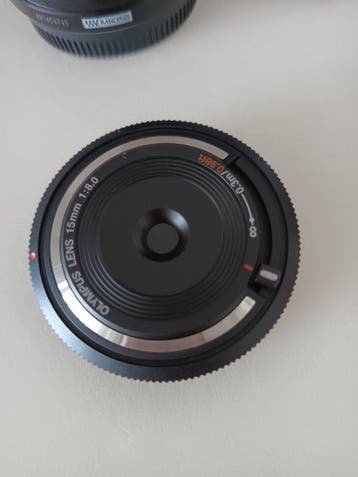 Olympus Premium Pack of 3 Lens! 17mm f1.8 + 15mm f8 +, Nieuw